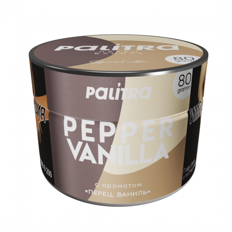 Табак PALITRA Special Edition - Pepper Vanilla (Перец, ваниль) 80 гр